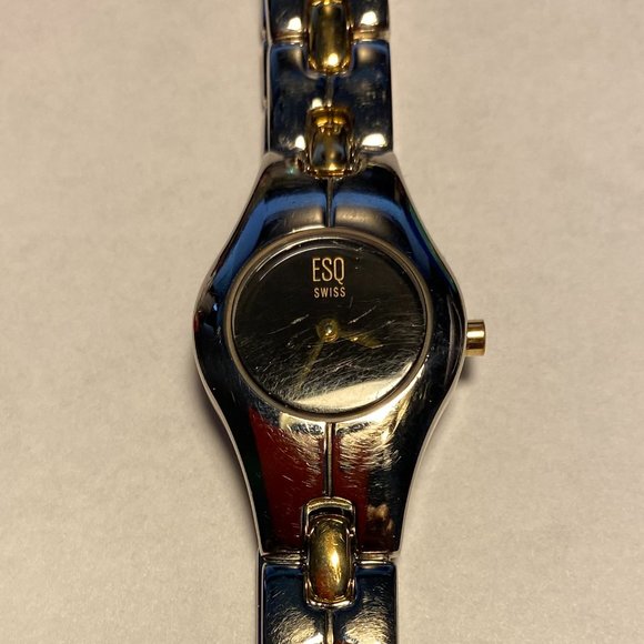 ESQ Swiss 100710 Women's Two Tone Swiss Quartz Watch - Picture 2 of 2